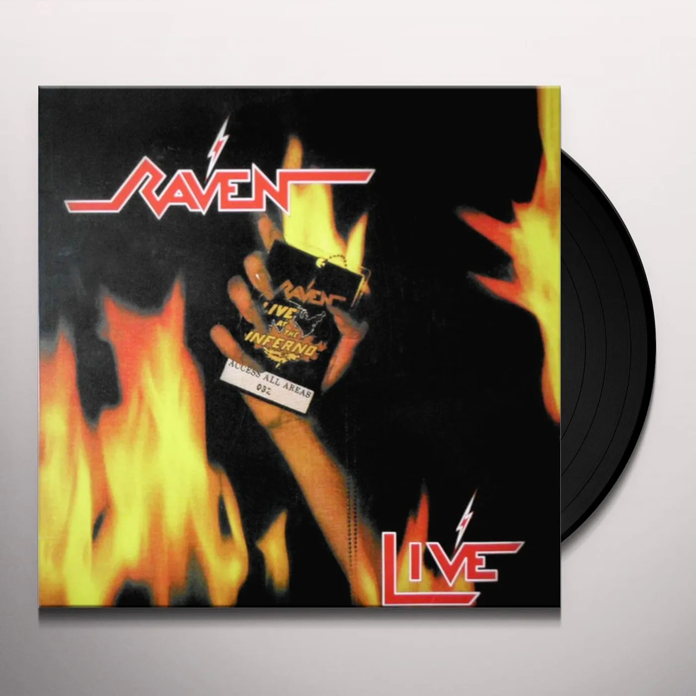 Raven Live At The Inferno Vinyl Record