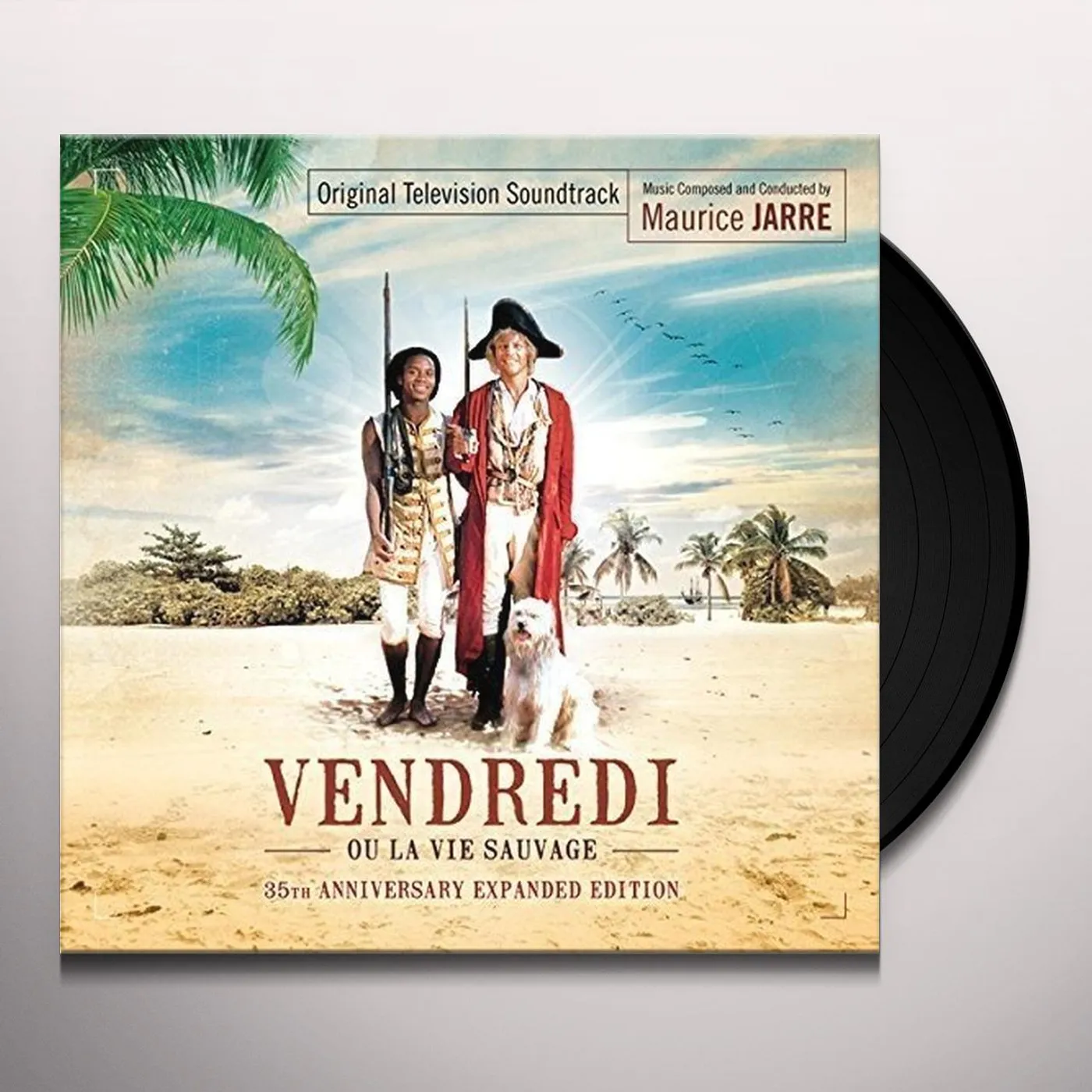 Maurice Jarre VENDREDI AU LA VIE SAUVAGE / Original Soundtrack Vinyl Record