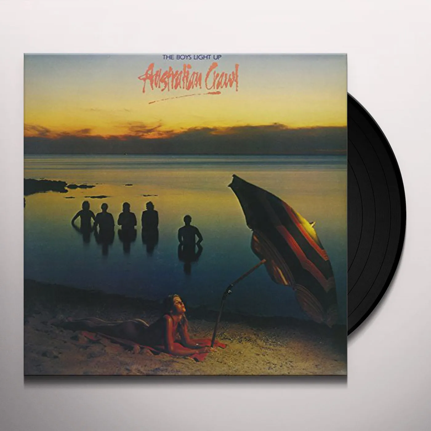 Australian Crawl BOYS LIGHT UP Vinyl Record