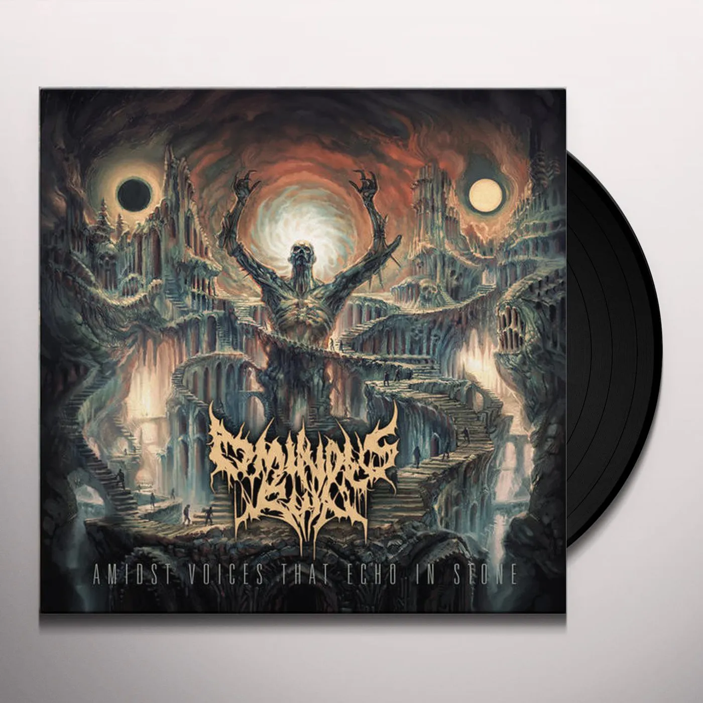 Ominous Ruin AMIDST VOICES THAT ECHO IN STONE (RANDOM COLOR VINYL) Vinyl Record