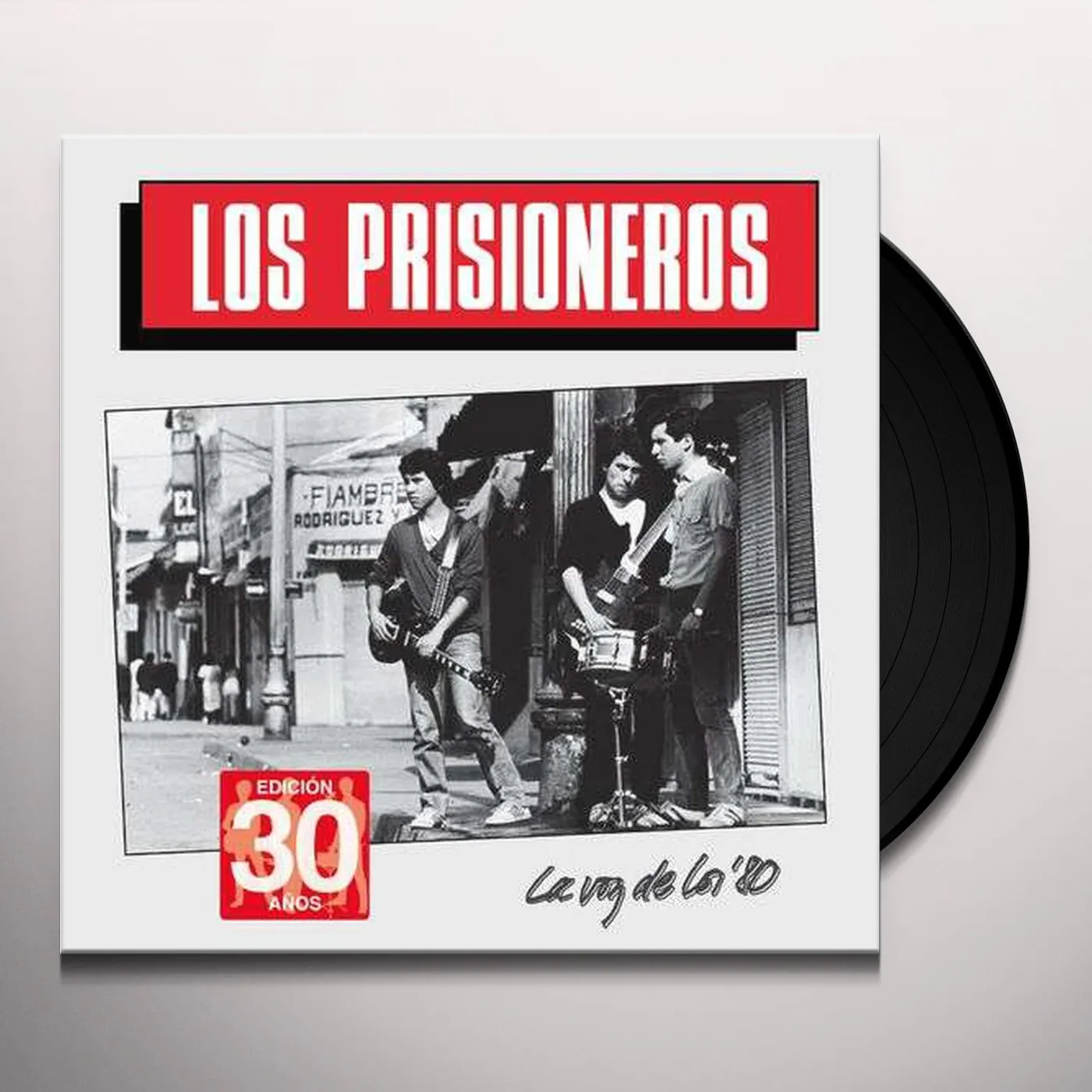 Los Prisioneros LA VOZ DE LOS 80 Vinyl Record