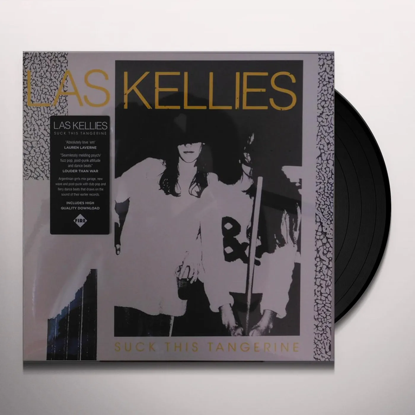 Las Kellies SUCK THIS TANGERINE (DL CARD) Vinyl Record