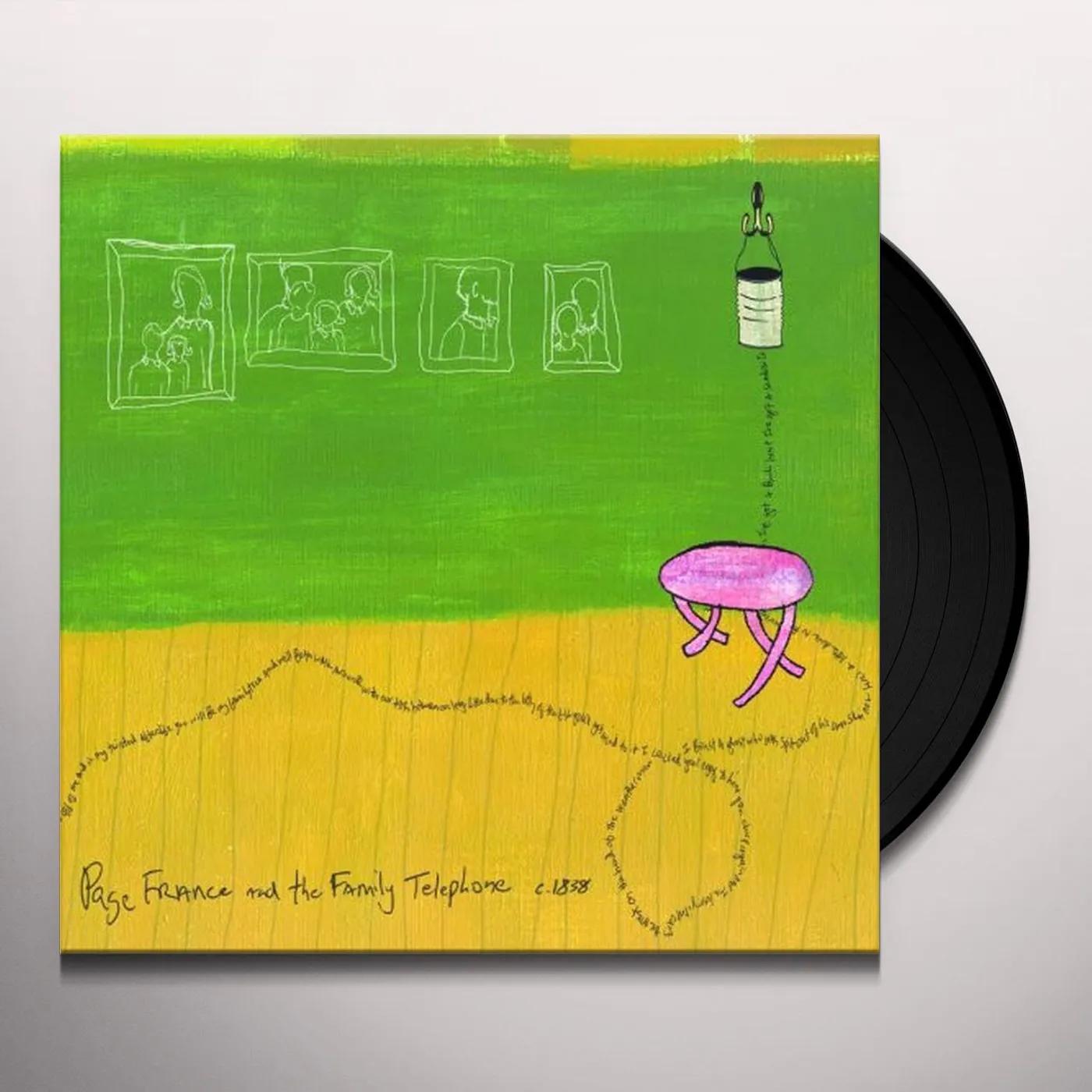 Page France And The Family Telephone Vinyl Record