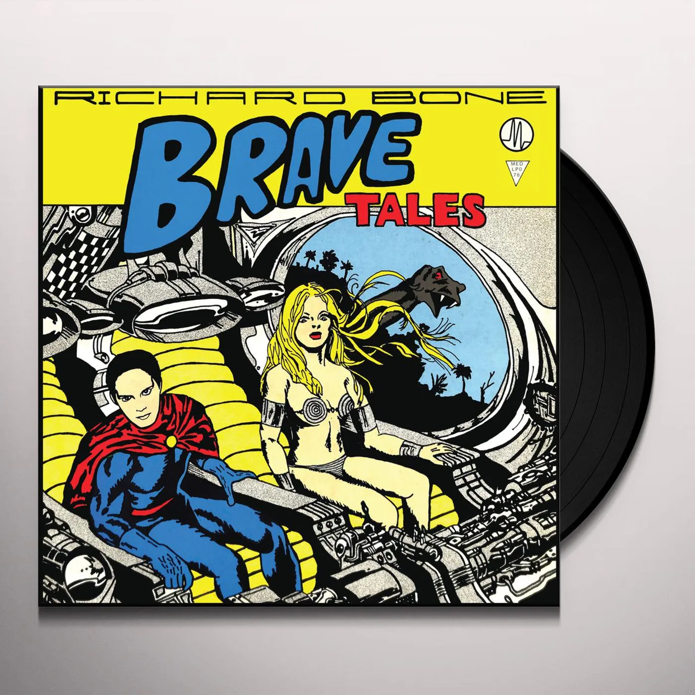 Richard Bone Brave Tales Vinyl Record