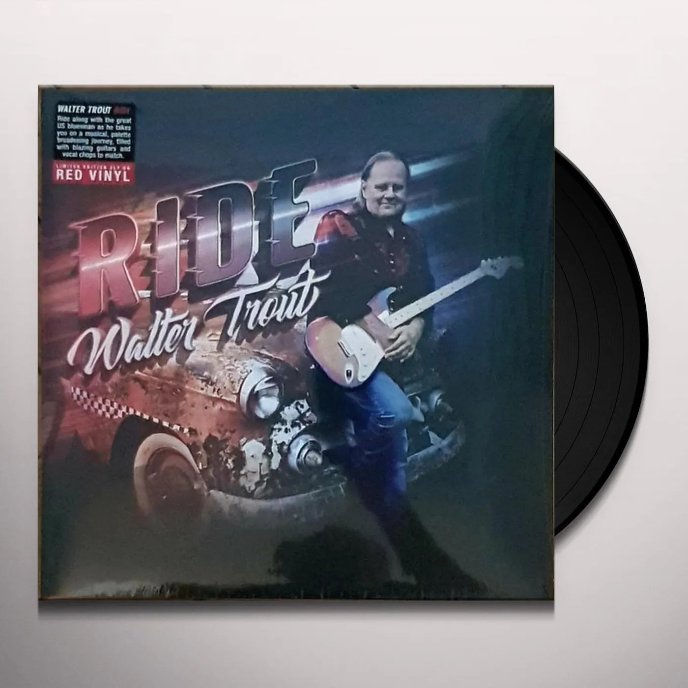 Walter Trout RIDE (RED VINYL) Vinyl Record