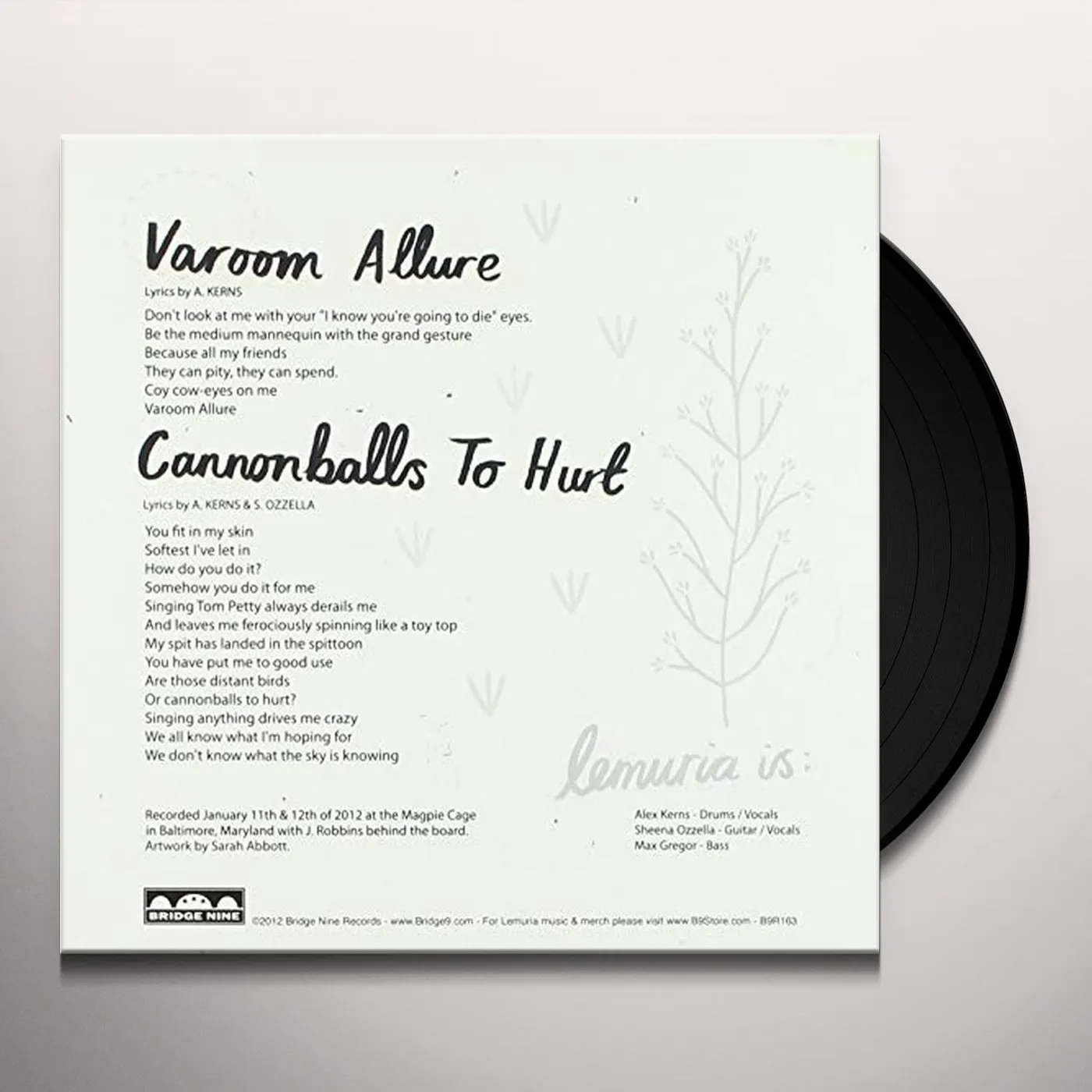 Lemuria Varoom Allure Vinyl Record