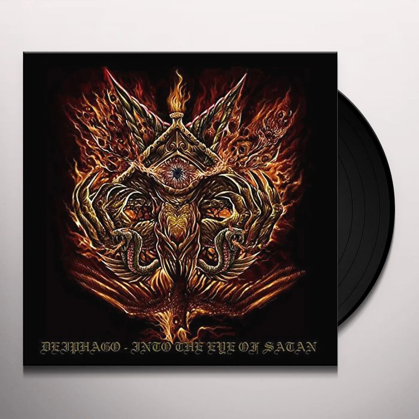 Deiphago Into the Eye of Satan Vinyl Record