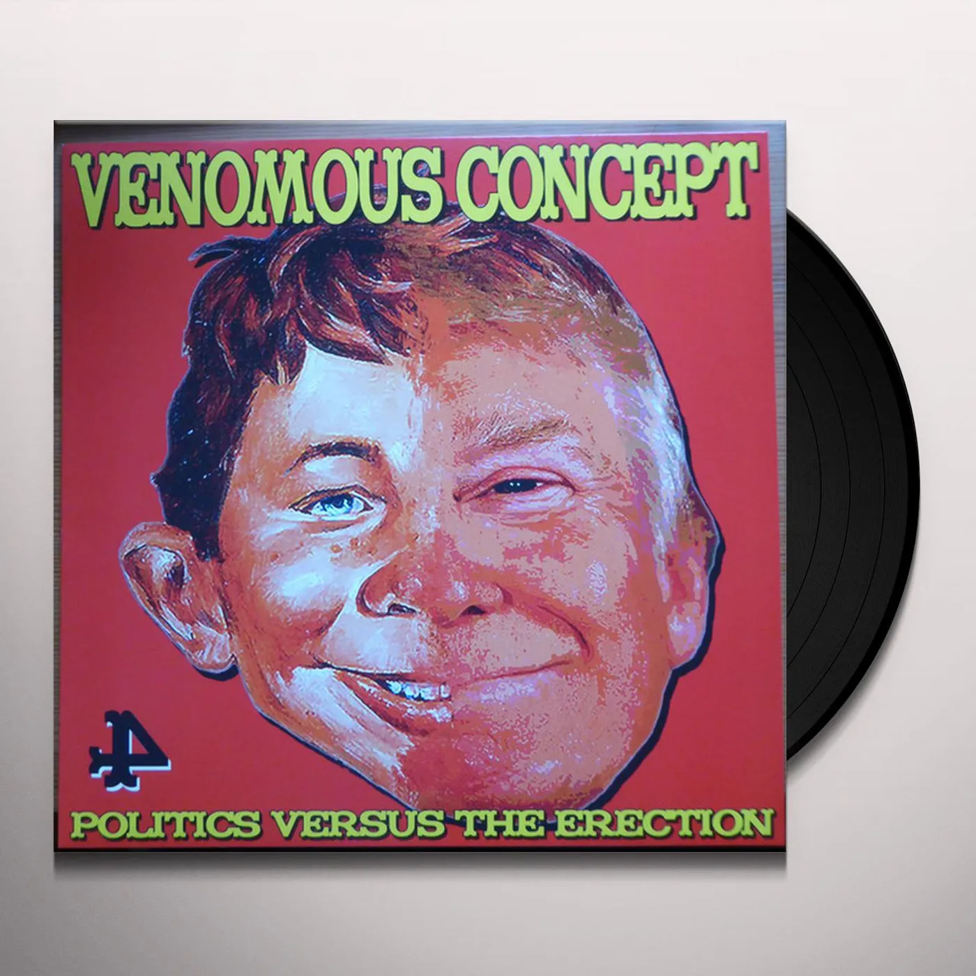 Venomous Concept Politics Versus the Erection Vinyl Record