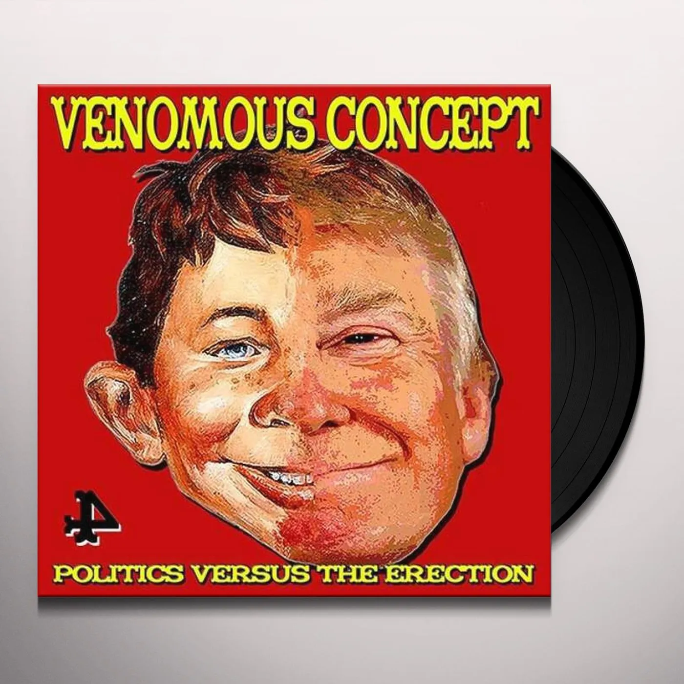 Venomous Concept POLITICS VERSUS THE ERECTION Vinyl Record