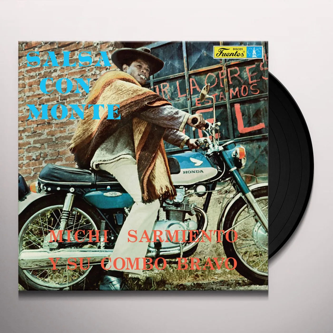Sarmientomichi & Su Combo Bravo SALSA CON MONTE Vinyl Record