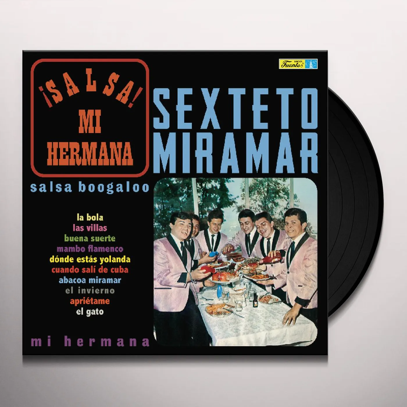 Sexteto Miramar SALSA MI HERMANA Vinyl Record