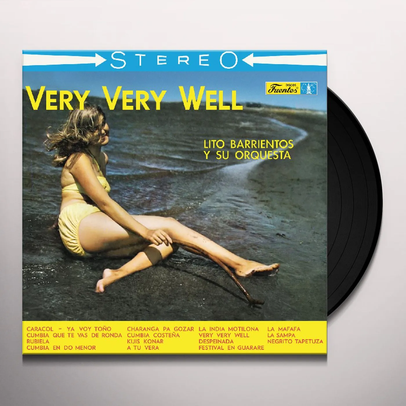 Lito Barrientos Very Very Well Vinyl Record