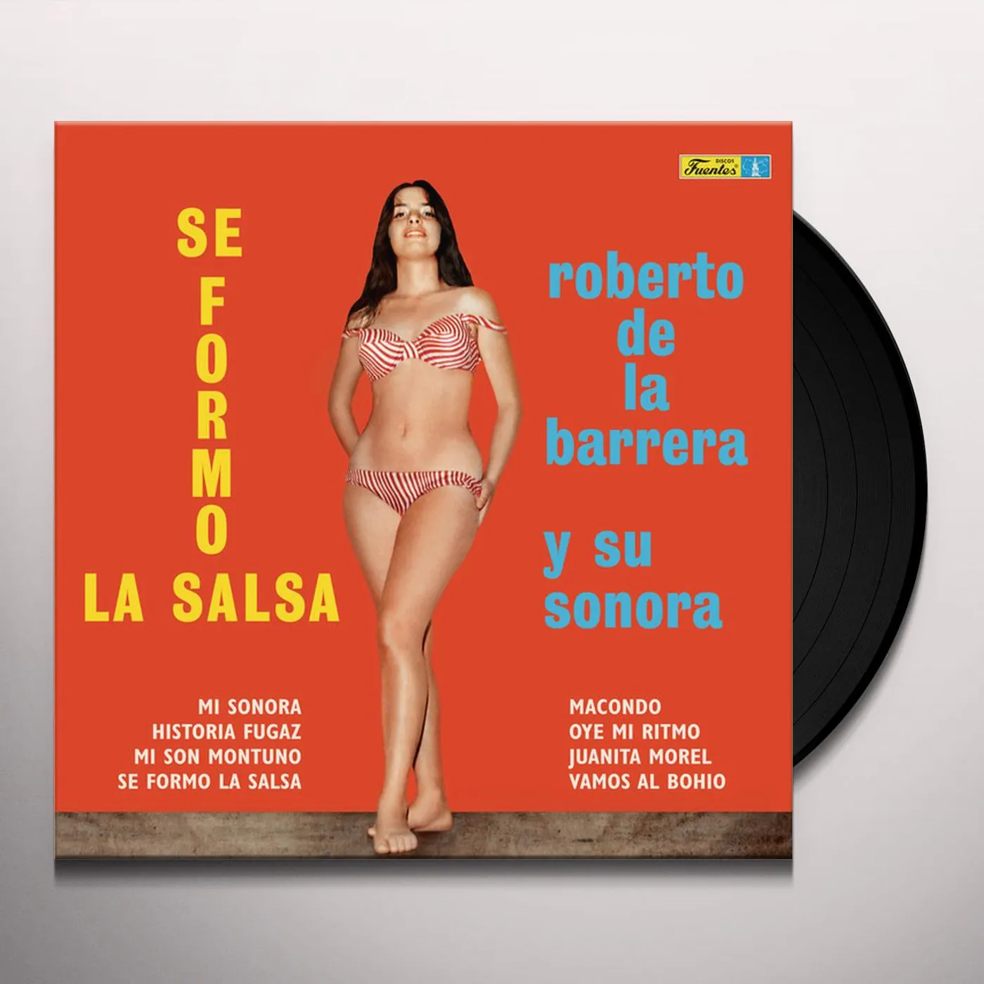 Roberto de la Barrera y su Sonora SE FORMO LA SALSA Vinyl Record