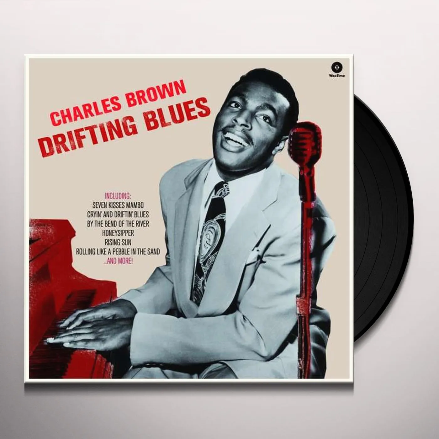 Charles Brown DRIFTING BLUES (BONUS TRACKS) Vinyl Record - 180 Gram Pressing, Spain Release