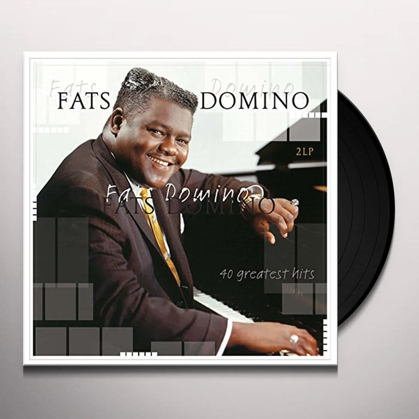 Fats Domino 40 GREATEST HITS Vinyl Record - Holland Release