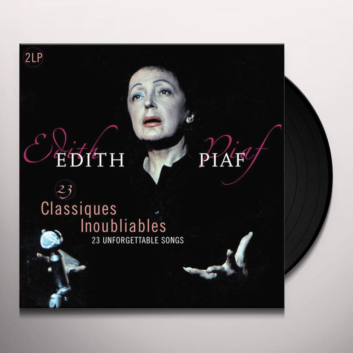 Édith Piaf 23 CLASSIQUES INOUBLIABLES (UNFORGETTABLE CLASSICS Vinyl Record