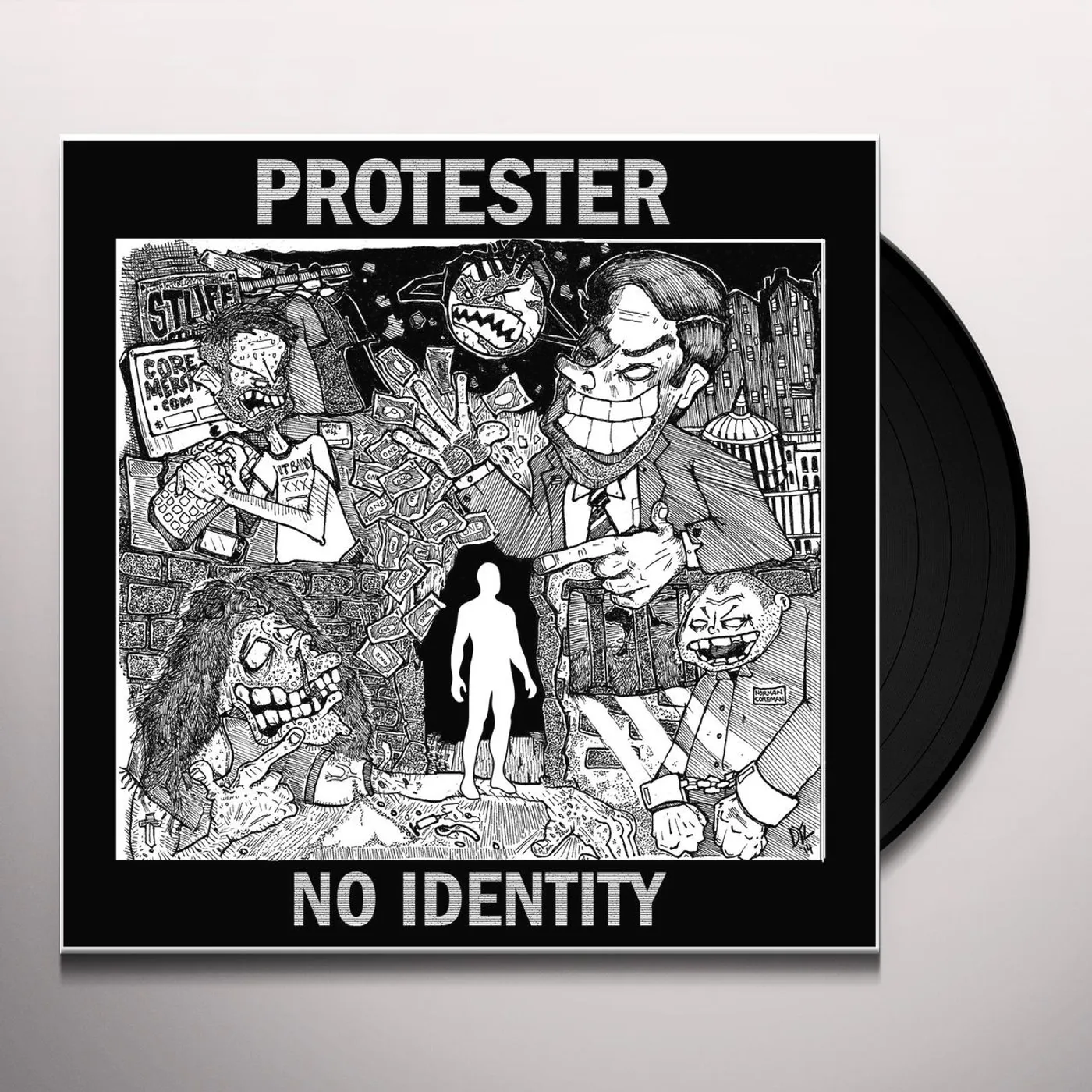 Protester No Identity Vinyl Record