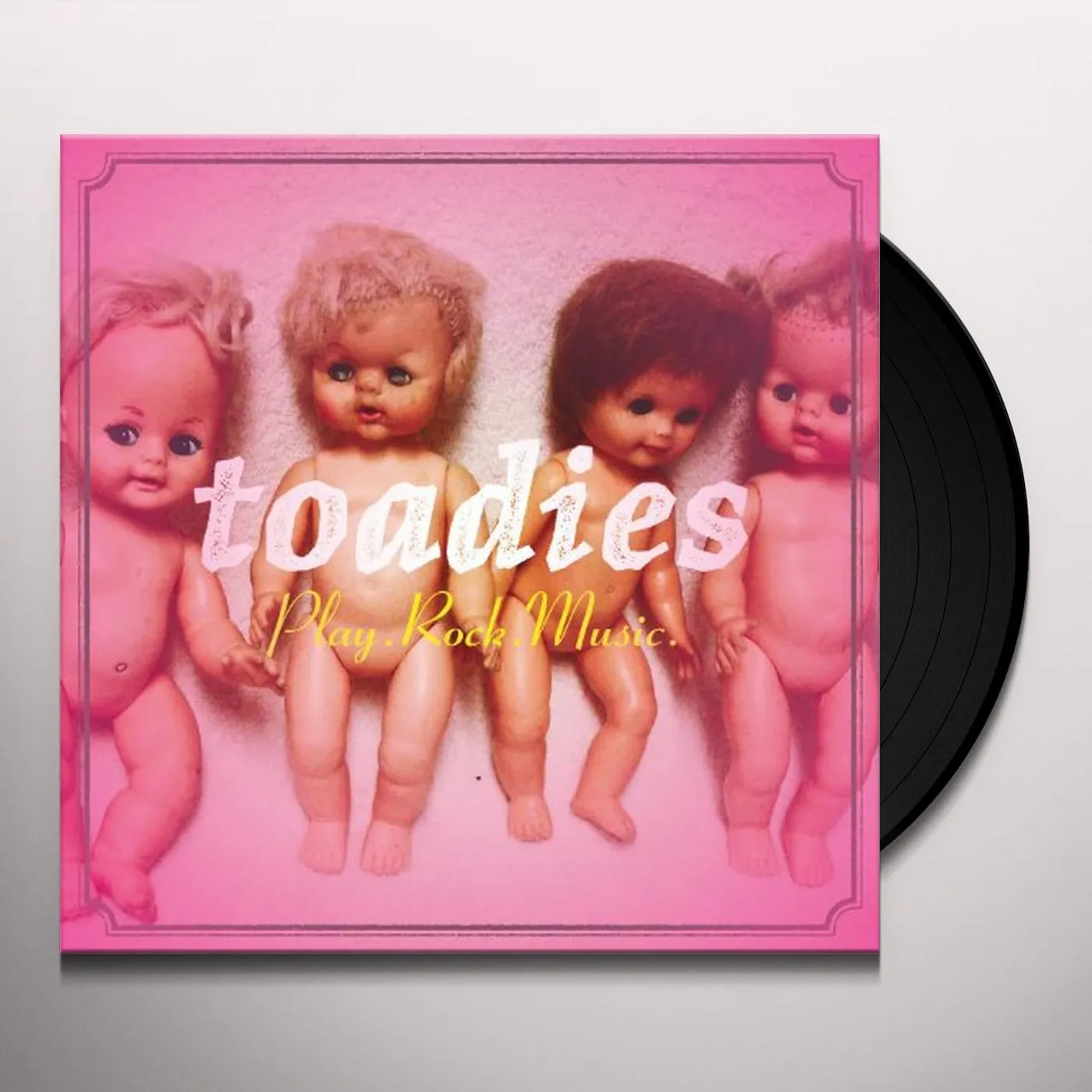 Toadies PLAY ROCK MUSIC Vinyl Record