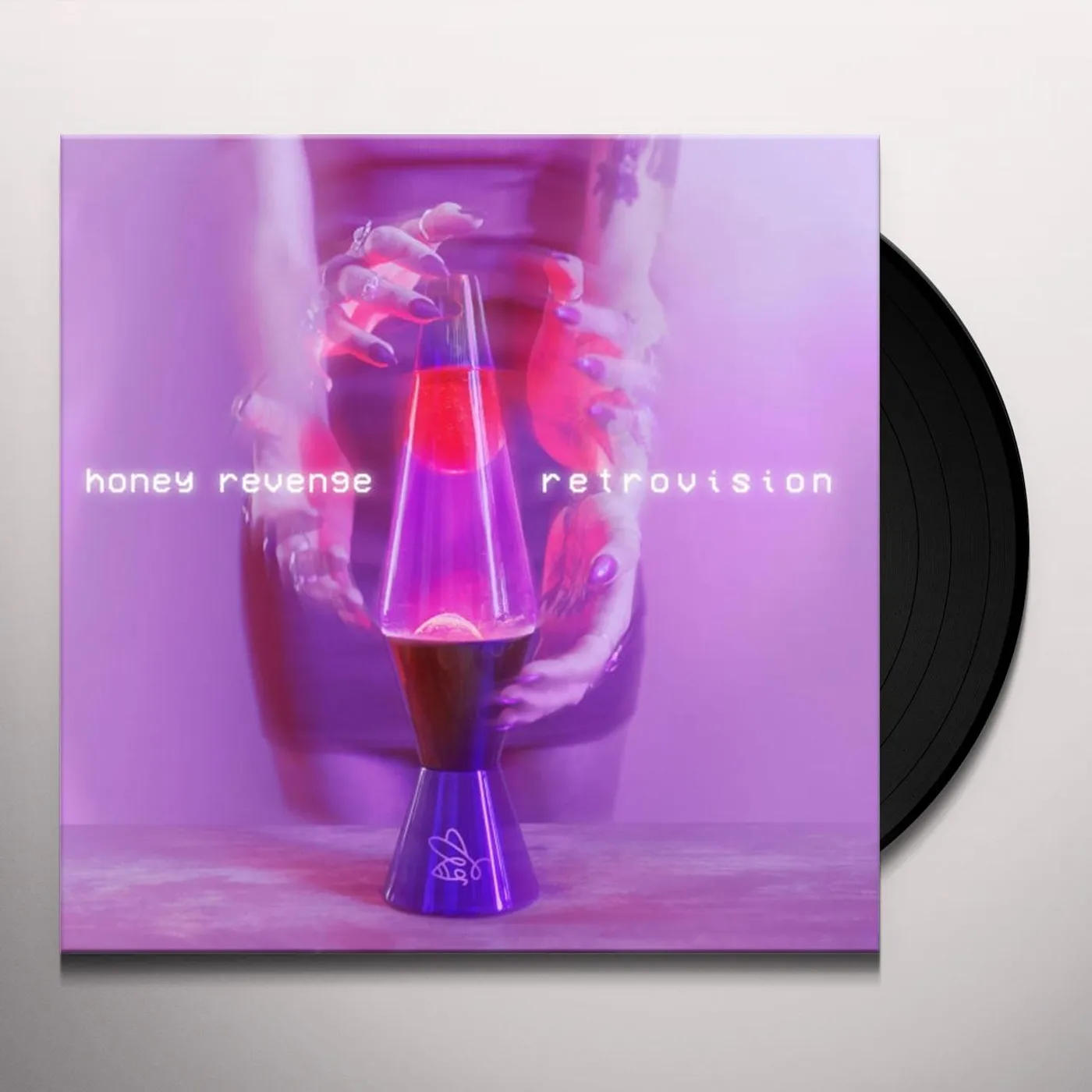 Honey Revenge RETROVISION (LAVA LAMP SPLATTER) Vinyl Record