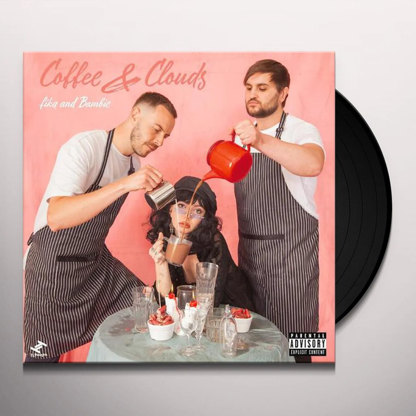 fika COFFEE & CLOUDS (WHITE VINYL/DL CARD) Vinyl Record