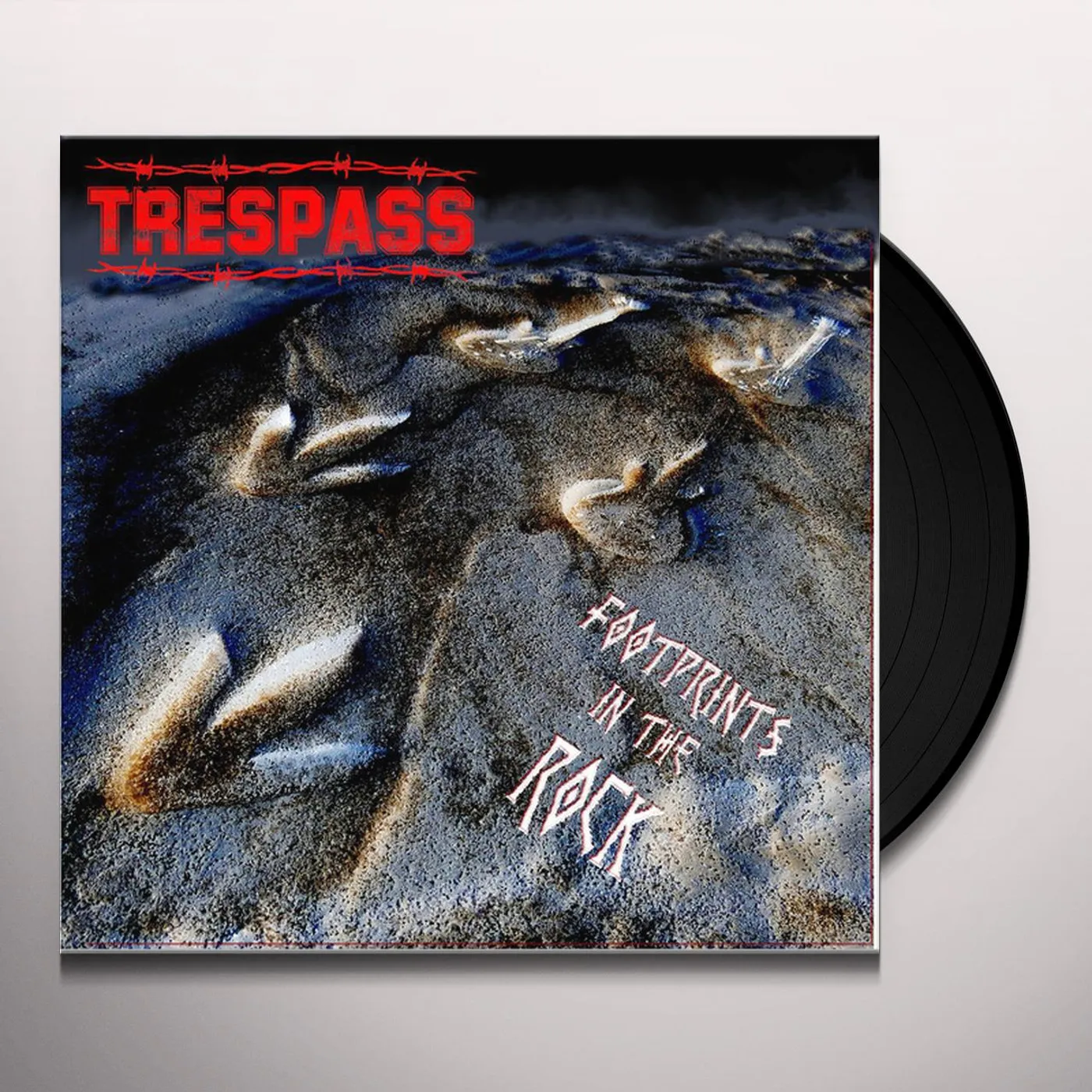 Trespass FOOTPRINTS IN ROCK Vinyl Record