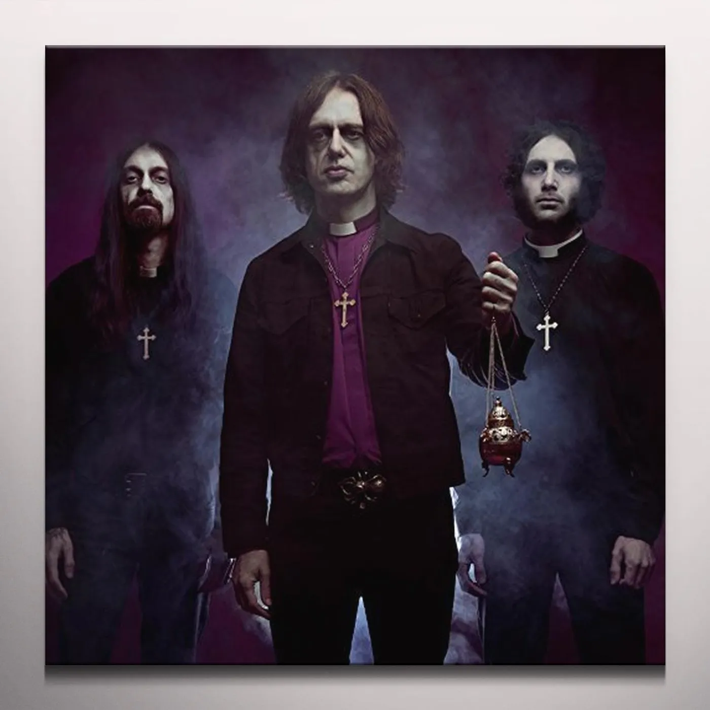 WITH THE DEAD (PURPLE VINYL) Vinyl Record