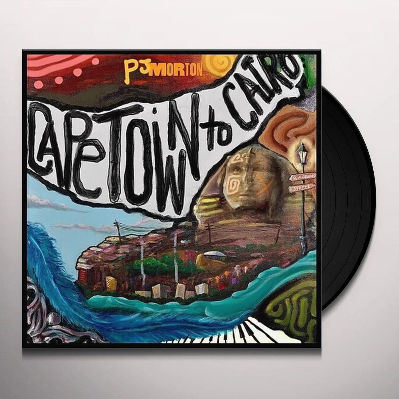PJ Morton CAPE TOWN TO CAIRO Vinyl Record
