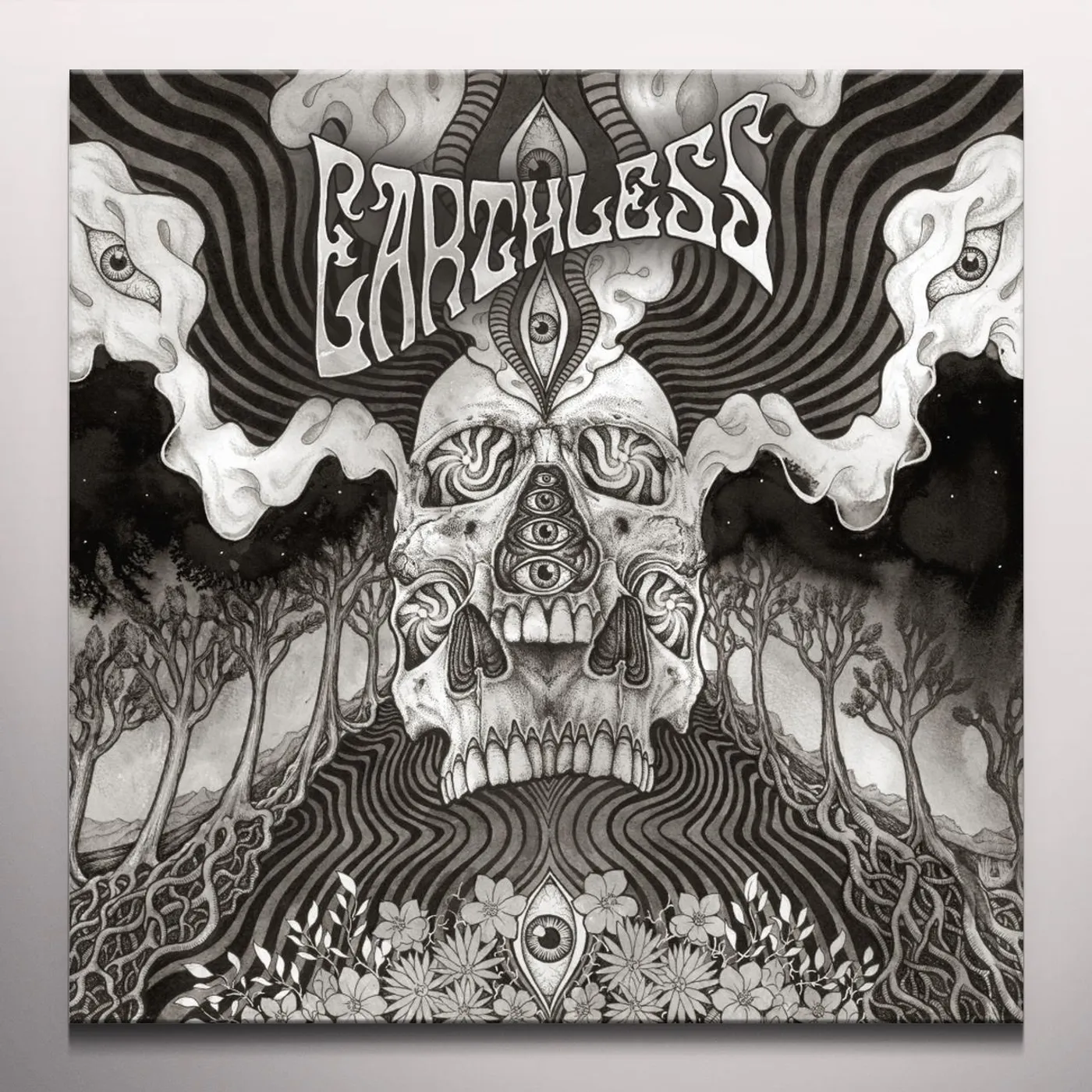 Earthless BLACK HEAVEN (CLEAR & BLACK VINYL) Vinyl Record