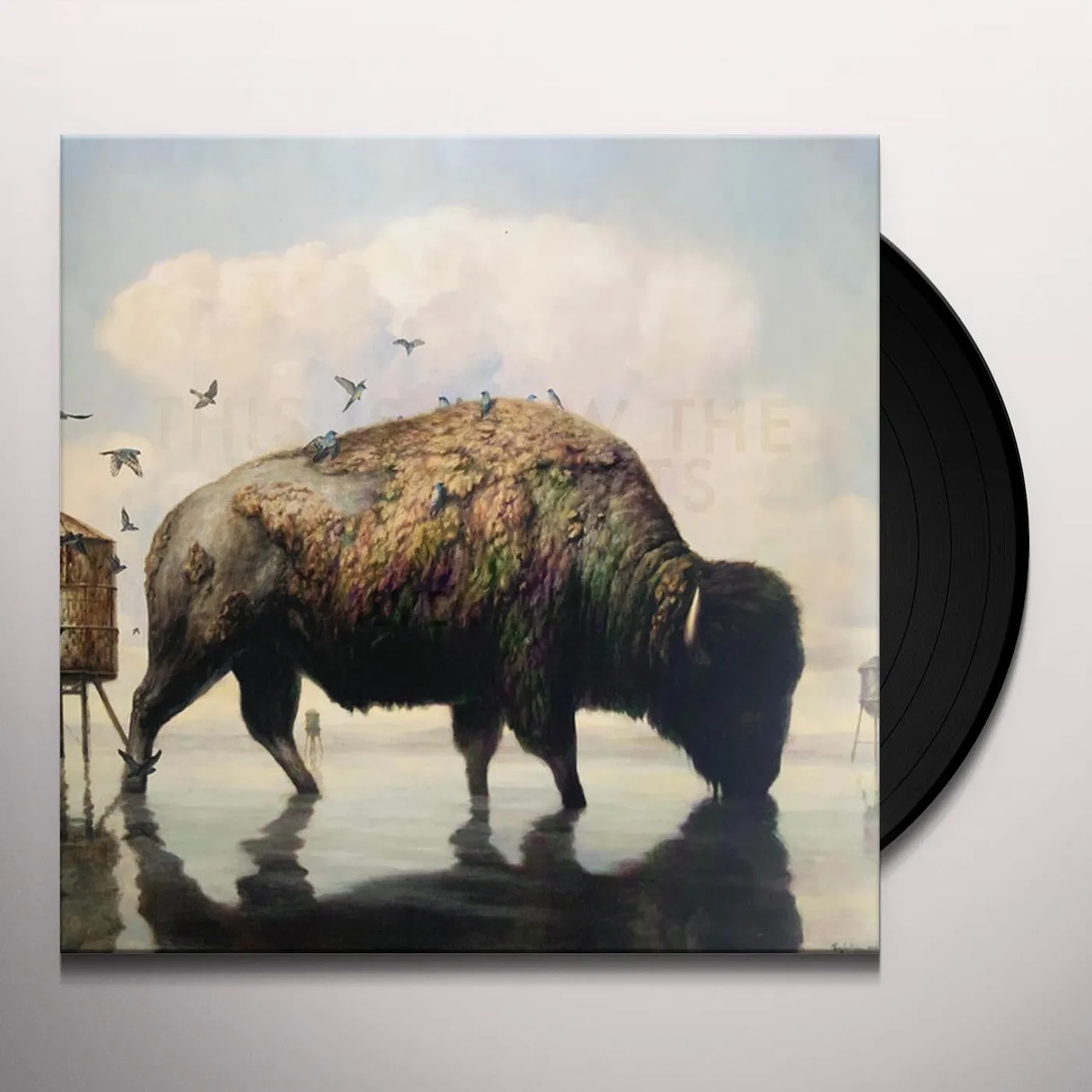 Silverstein THIS IS HOW THE WIND SHIFTS (WHITE & BLUE) Vinyl Record