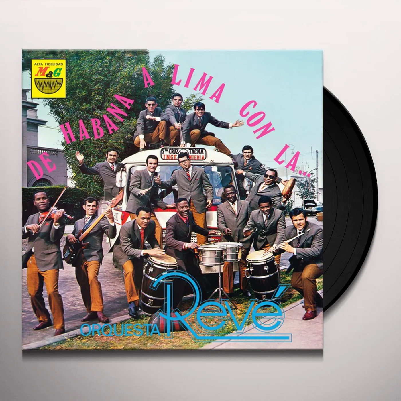 DE HABANA A LIMA CON LA ORQUESTA REVE Vinyl Record