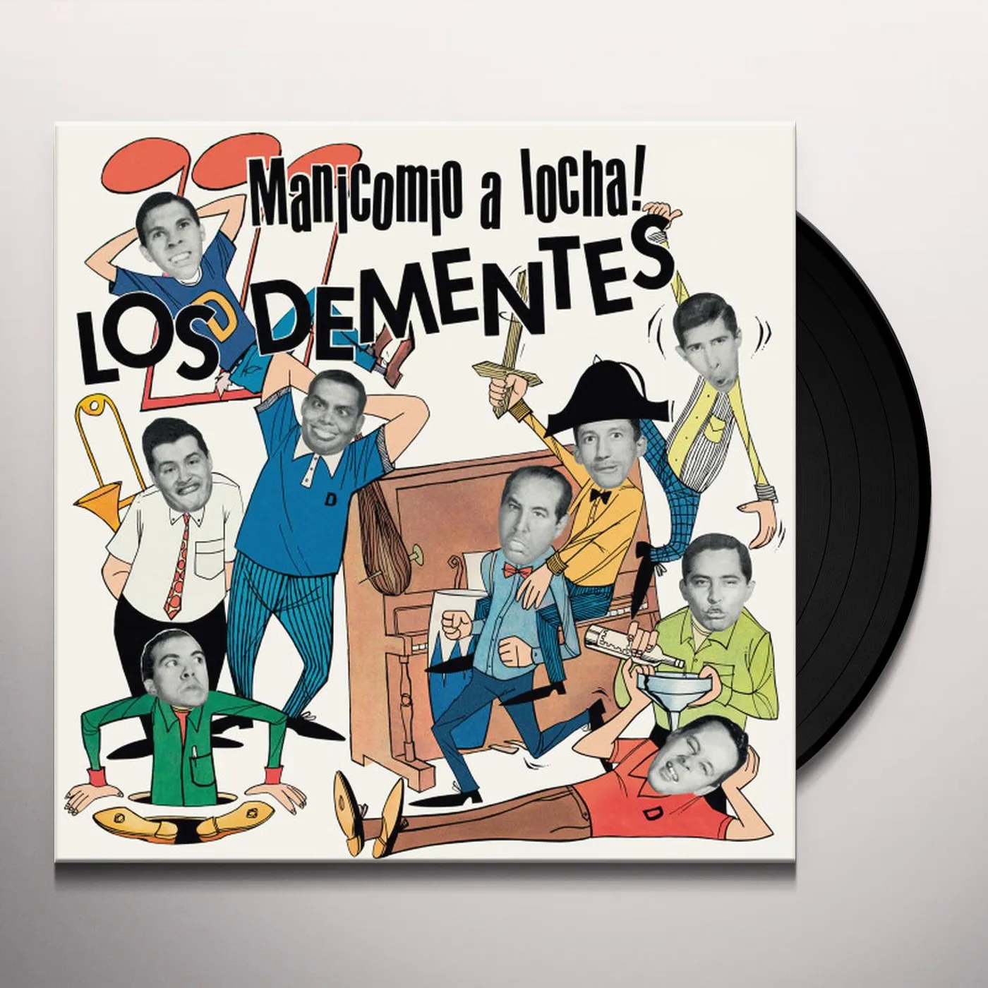 Los Dementes Manicomio a Locha Vinyl Record