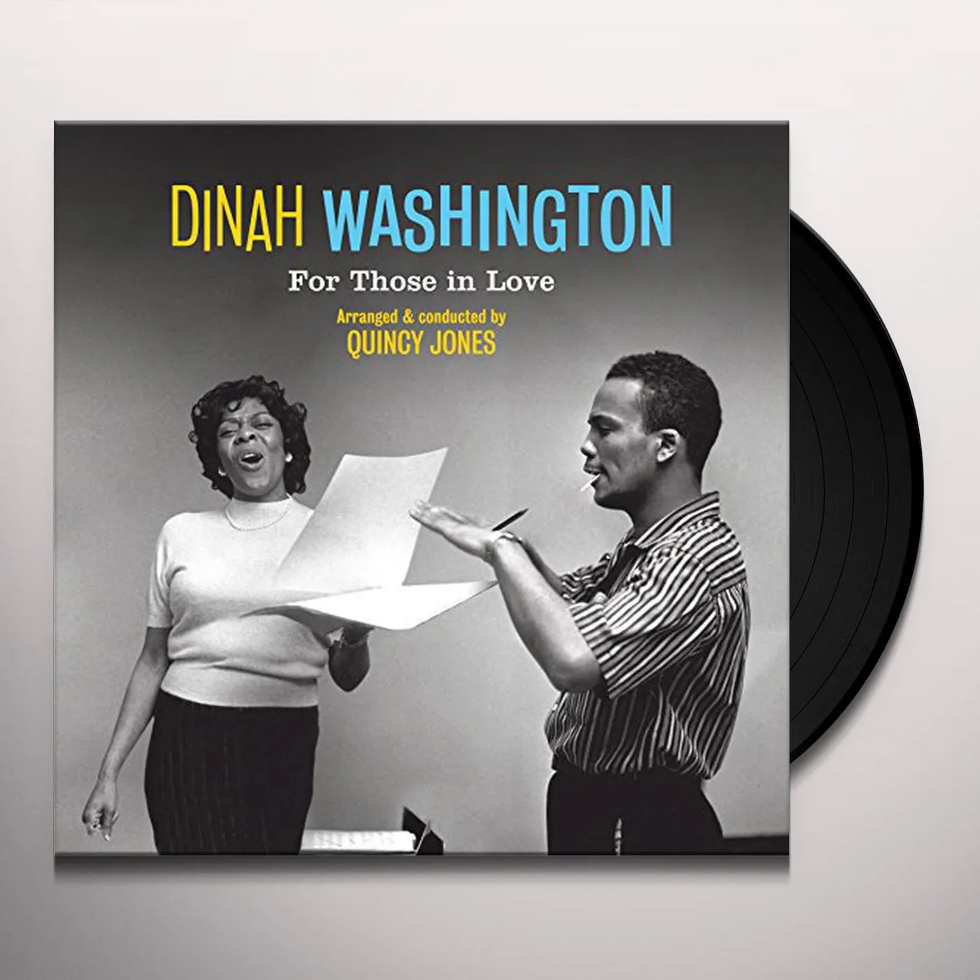 Dinah Washington FOR THOSE IN LOVE Vinyl Record - 180 Gram Pressing, Remastered, Spain Release