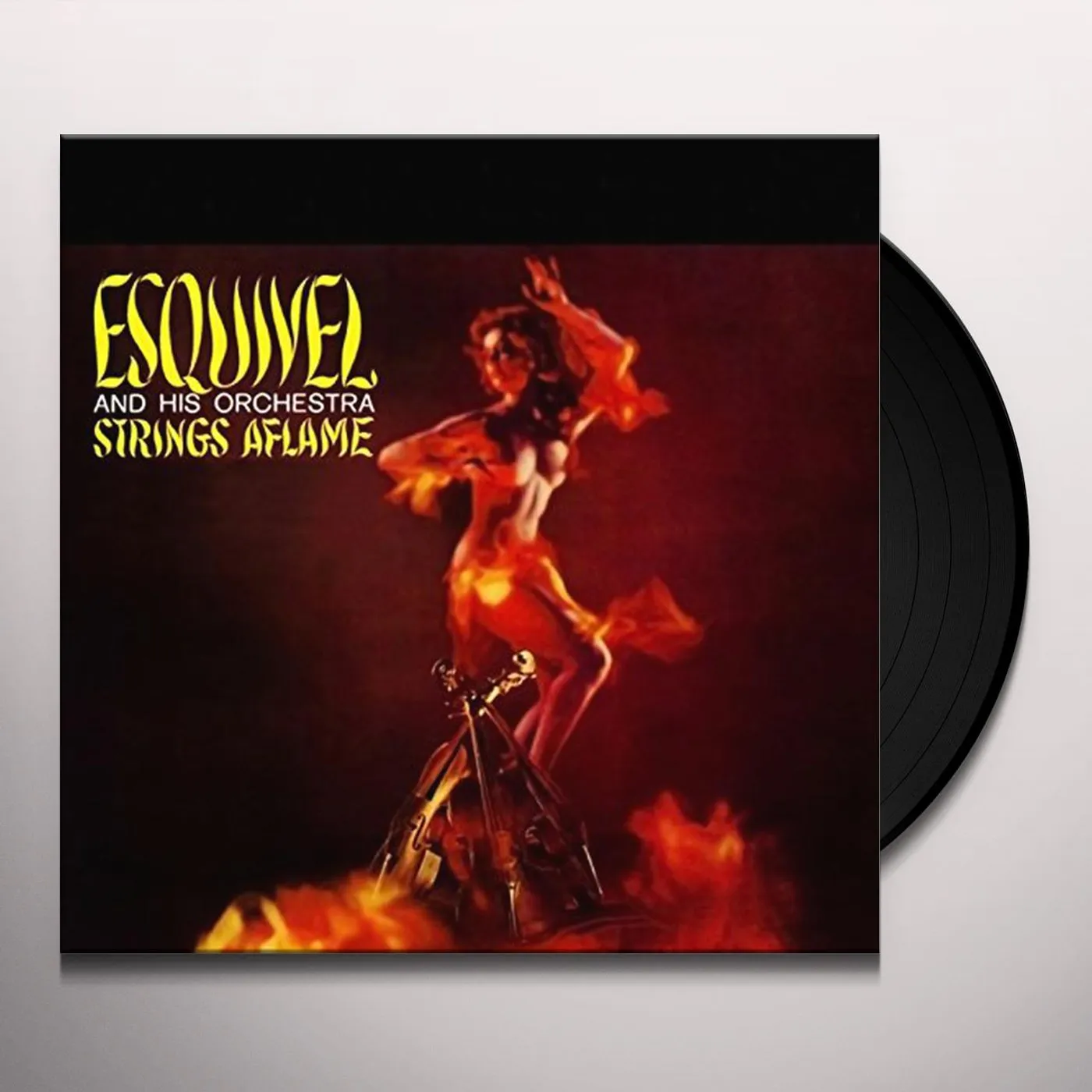Esquivel & His Orchestra STRINGS AFLAME (BONUS TRACK) Vinyl Record - Limited Edition, 180 Gram Pressing, Collector's Edition