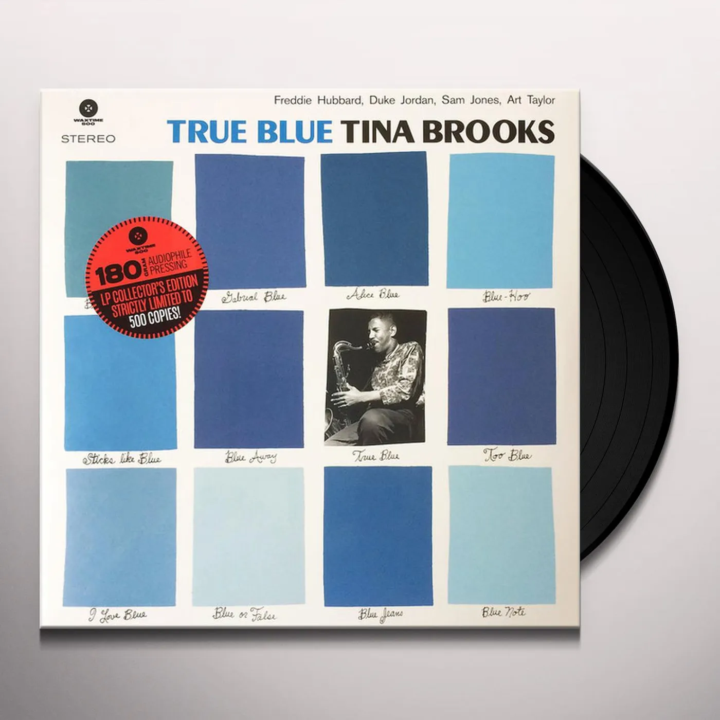 Tina Brooks TRUE BLUE Vinyl Record - Limited Edition, 180 Gram Pressing, Collector's Edition, Remastered, Virgin Vinyl, Spain Release