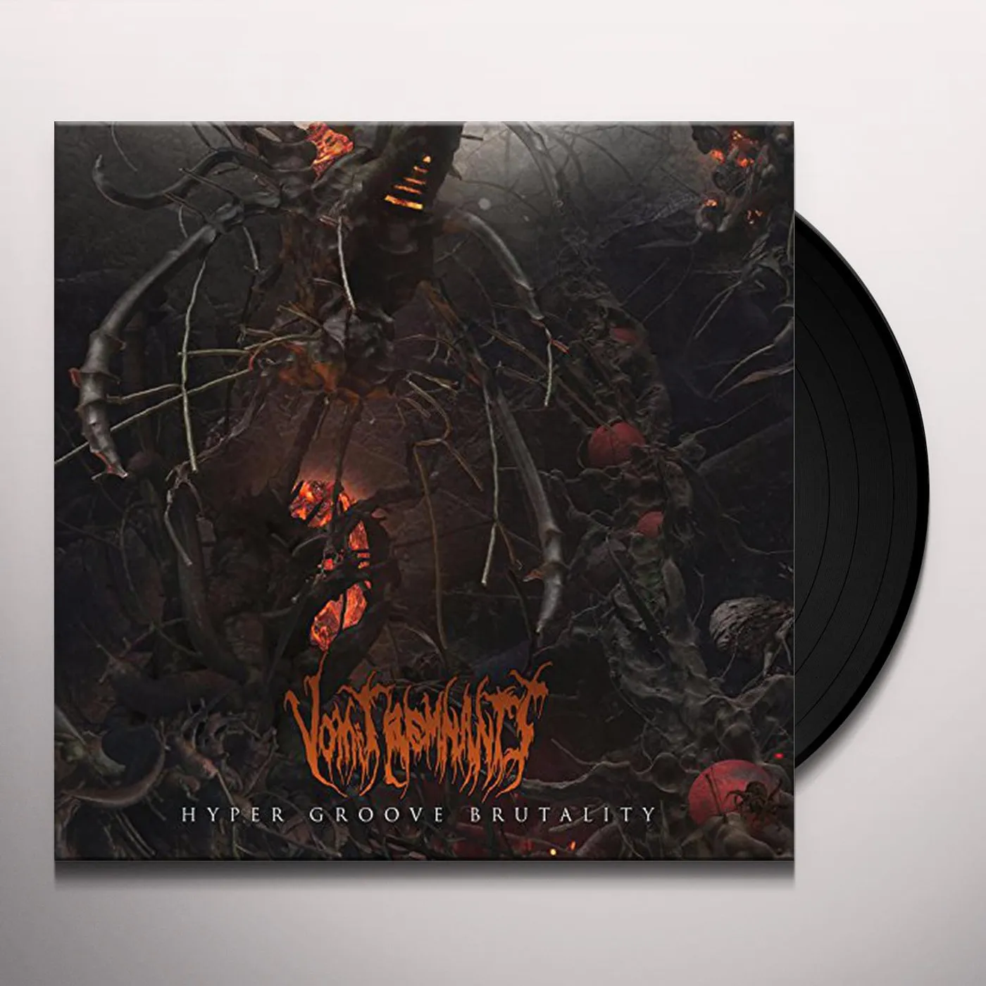 Vomit Remnants Hyper Groove Brutality Vinyl Record