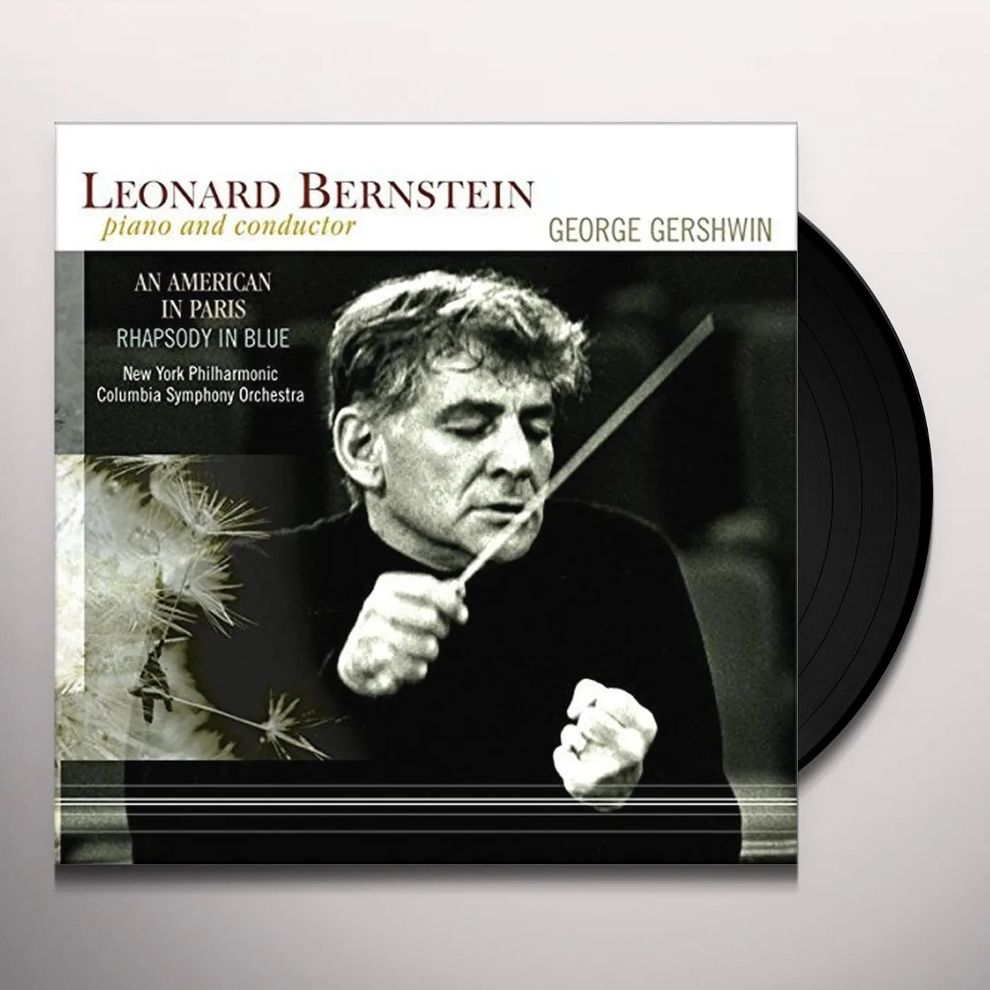 Leonard Bernstein GERSHWIN: AMERICAN IN PARIS / RHAPSODY IN BLUE Vinyl Record