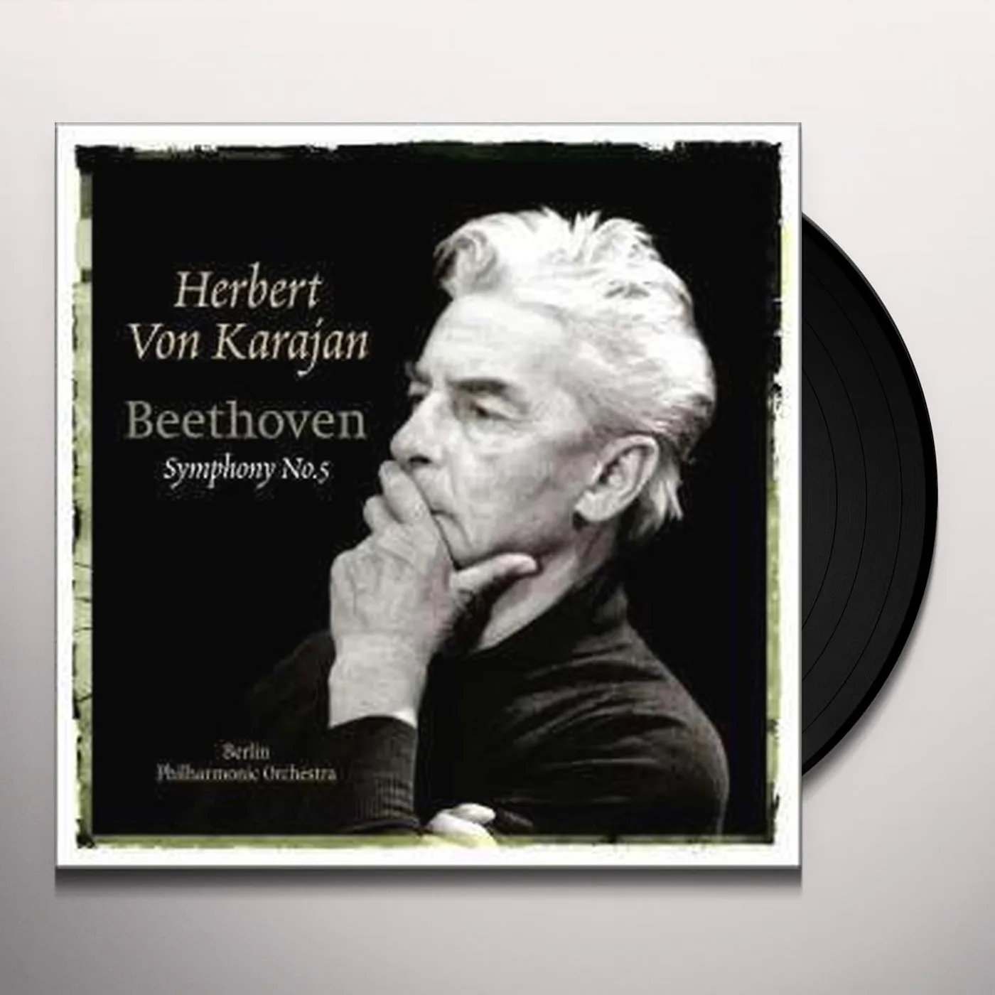 Herbert von Karajan BEETHOVEN-SYMPHONY NO. 5 Vinyl Record
