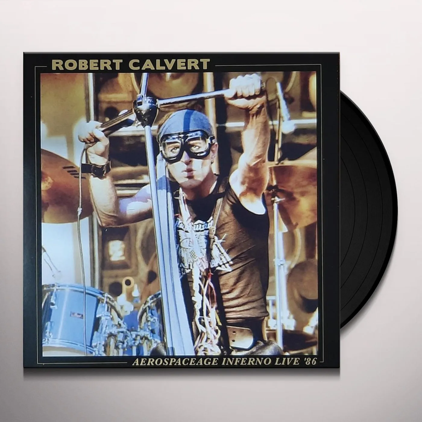 Robert Calvert Aerospaceage Inferno Live '86 Vinyl Record