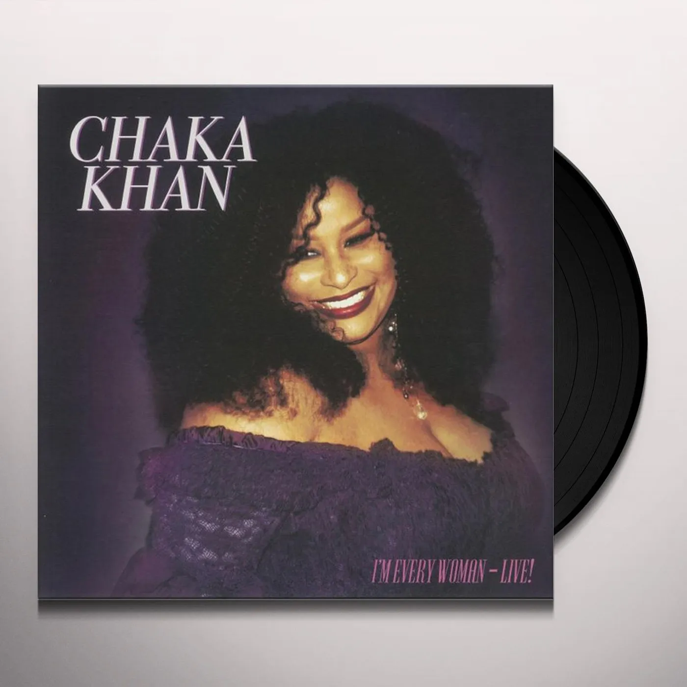 Chaka Khan I'M EVERY WOMAN - LIVE Vinyl Record