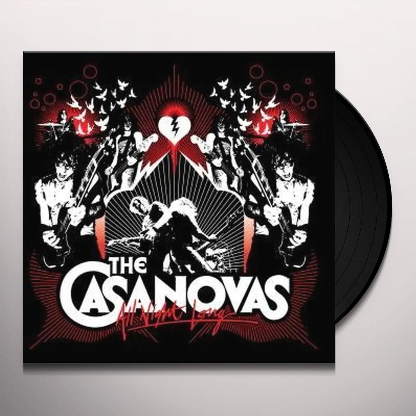 The Casanovas All Night Long Vinyl Record