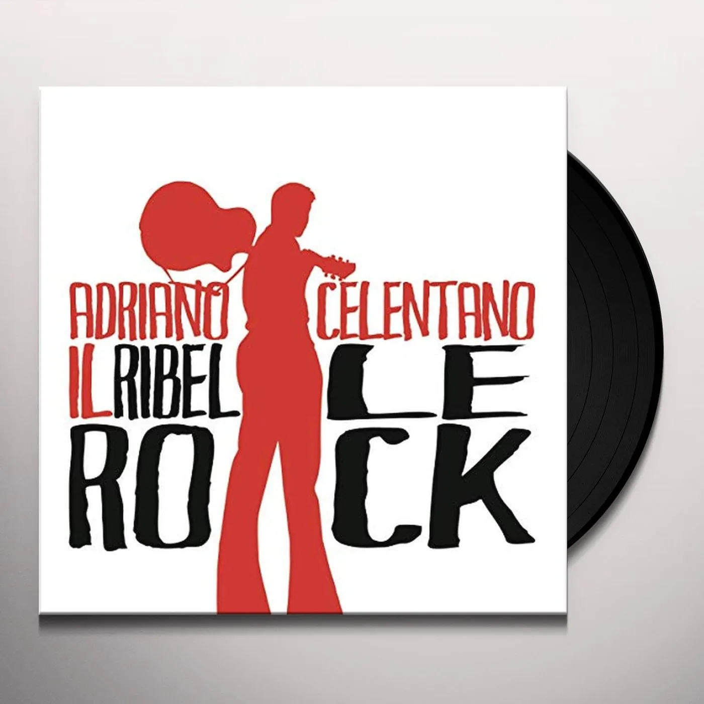 Adriano Celentano IL RIBELLE ROCK Vinyl Record