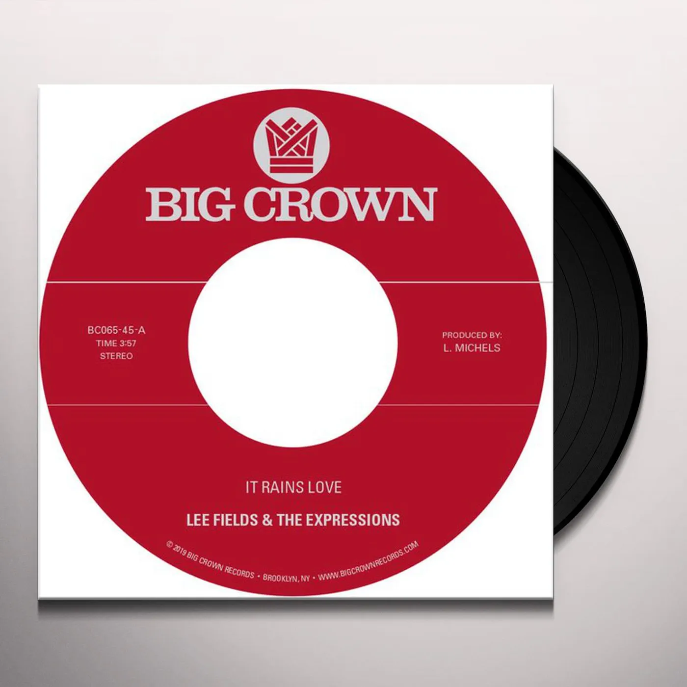 Lee Fields & The Expressions IT RAINS LOVE / WILL I GET OFF EASY Vinyl Record