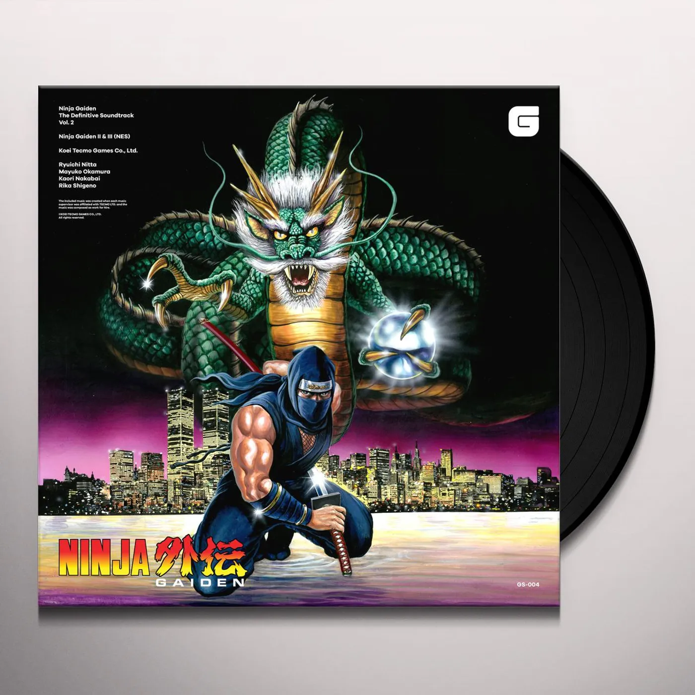 NINJA GAIDEN - THE DEFINITIVE SOUNDTRACK VOLUME II Vinyl Record