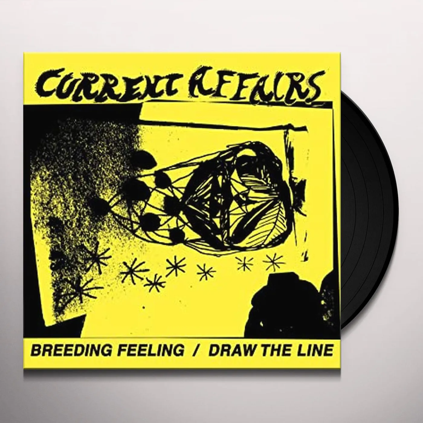 Current Affairs Breeding Feeling / Draw The Line Vinyl Record