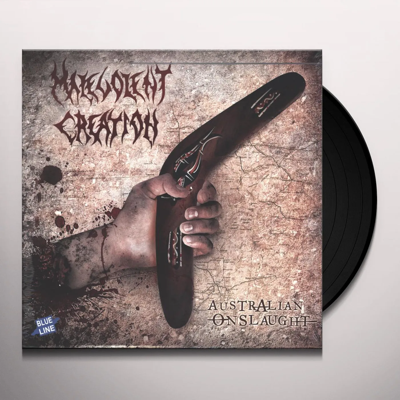Malevolent Creation AUSTRALIAN ONSLAUGHT Vinyl Record