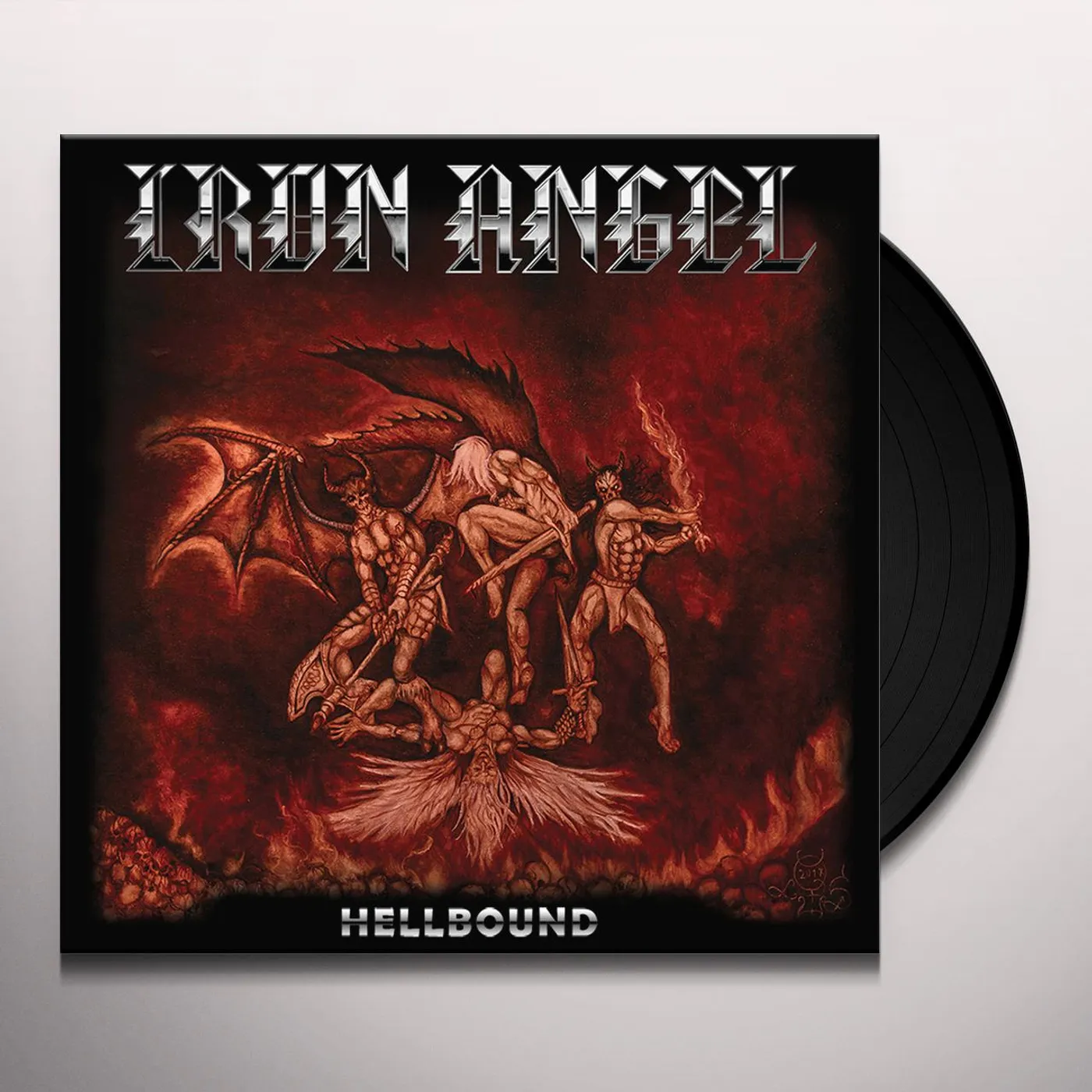 Iron Angel Hellbound Vinyl Record