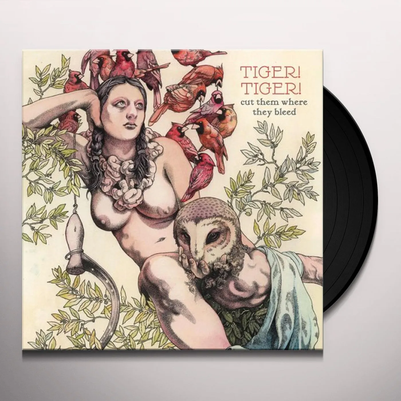 Tiger Tiger CUT THEM WHERE THEY BLEED Vinyl Record