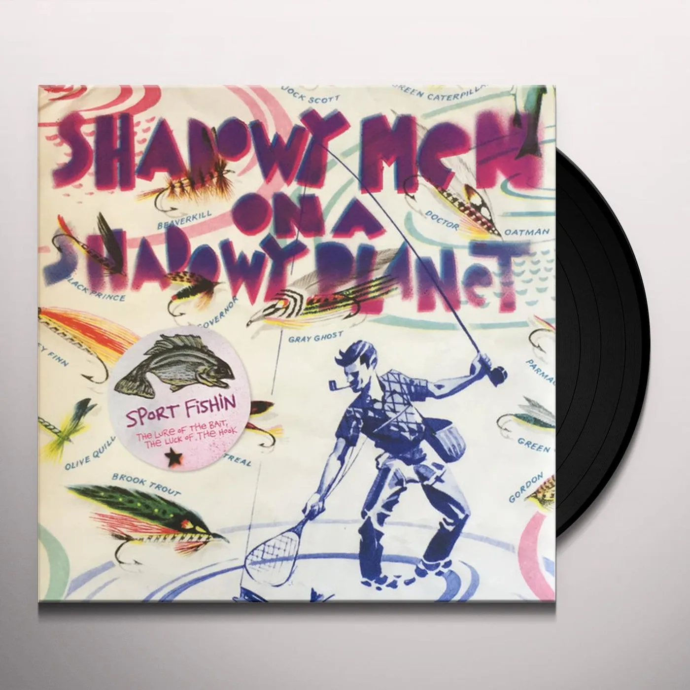 Shadowy Men On A Shadowy Planet SPORT FISHIN: THE LURE OF THE BAIT, THE LUCK OF THE HOOK Vinyl Record