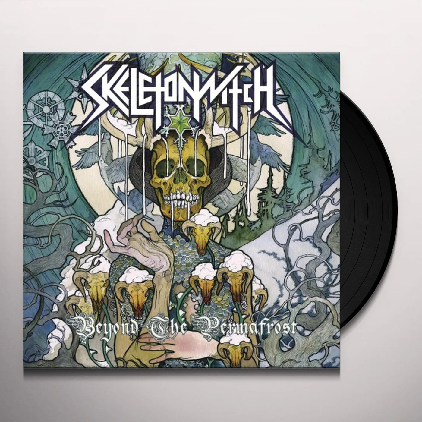 Skeletonwitch BEYOND THE PERMAFROST (SILVER SERIES) Vinyl Record