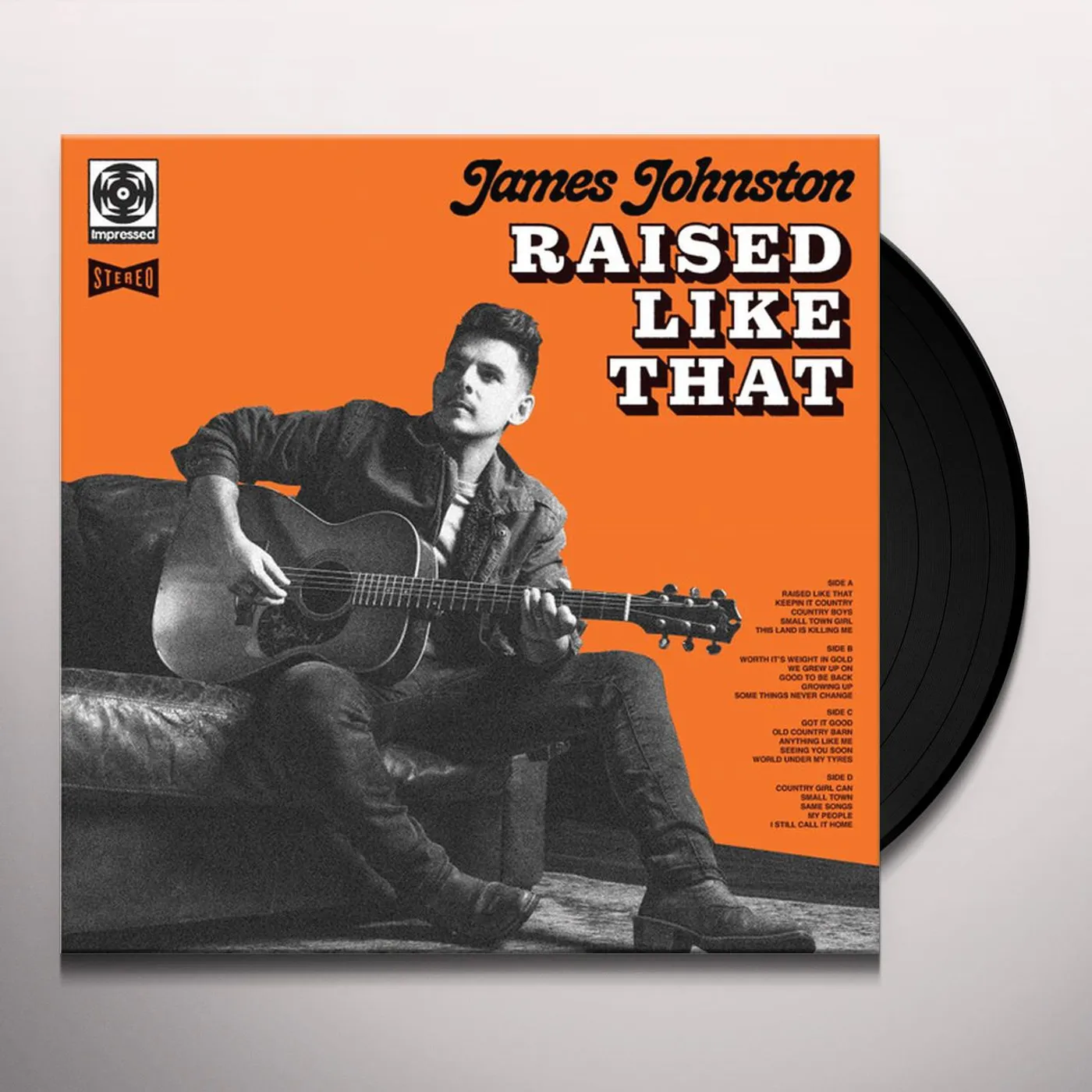 James Johnston RAISED LIKE THAT Vinyl Record